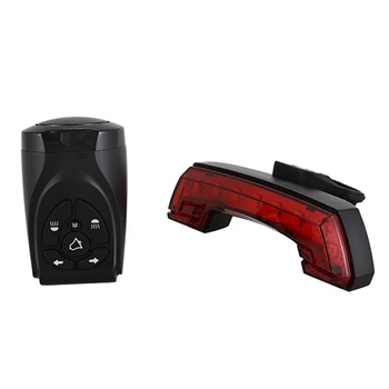 

Led Remote Control Bicycle Taillights Usb Charging Bicycle Taillights Steering Taillights With Horns Electric Bell Riding Access