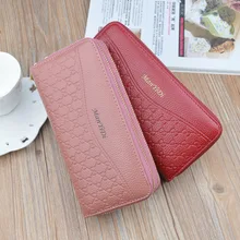 

2020 New Women Long Wallets Large-capacity Double Zipper Clutch Wallet Ladies Double-layer Clutch Bag Fashion Wallet Coin Purse