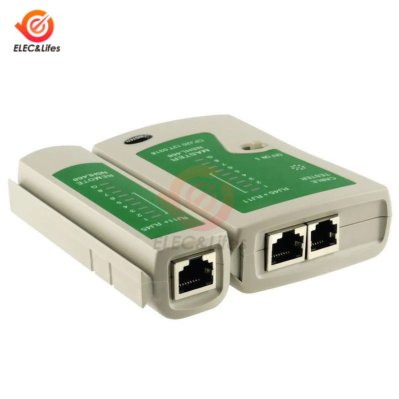 Профессиональный сетевой кабель Тесты er RJ45 RJ11 RJ12 CAT5 незащищенная витая пара кабеля локальной сети Тесты er детектор средство для Удаленной Проверки сетевое оборудование