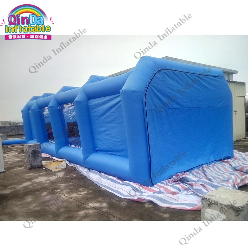 

Car 32.8Ft Inflatable Painting Tent Carbon Filter Spray Booth Cheap Spray Paint Booth Used Spray Booth For Sale bon