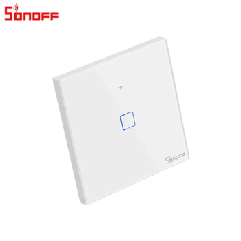 

SONOFF Smart Control Wifi Light Lamp Switch T0 1/2/3 Gang TX Series Home Appliance Control Smart Switch UK Standard