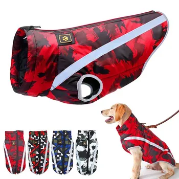 

Pet German Shepherd Dog Coat Winter Waterproof Dog Jacket Clothes for Small Large Dogs Pug French Bulldog Reflective Costume