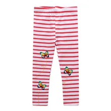 Леггинсы для девочек коллекция года, весенне-осенние новые стильные детские хлопковые брюки средней и большой длины штаны для девочек поколение