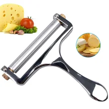 Горячая сырорезка из нержавеющей стали регулируемая толщина провода резак для сыра инструмент для приготовления L99