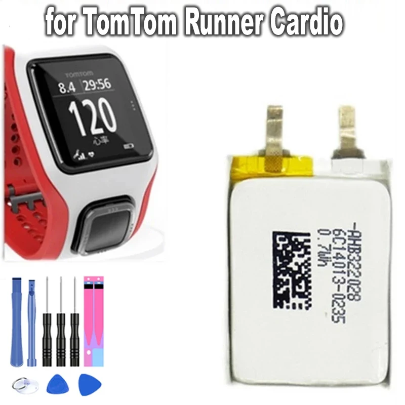 for TomTom Runner Cardio Watch Battery AHB322028 batteries