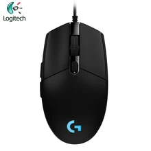 Оригинальная Проводная оптическая мышь logitech G102 с 8000 dpi Удобная технология захвата поддержка стола/ноутбука Windows