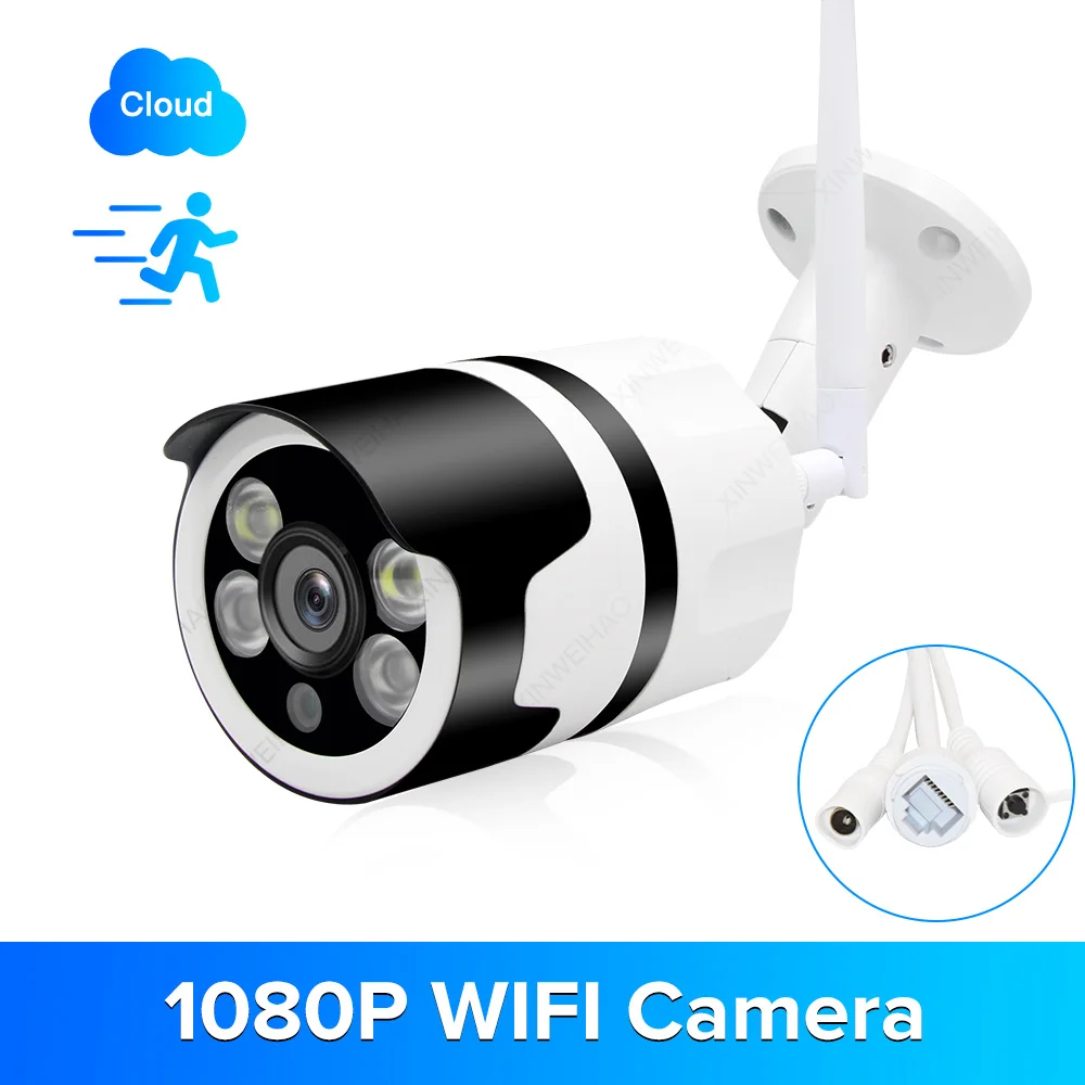 1080P HD ip-камера видеонаблюдения облачная Беспроводная CCTV wifi приложение управление ночное видение Двусторонняя аудио поддержка tf-карты YCC365
