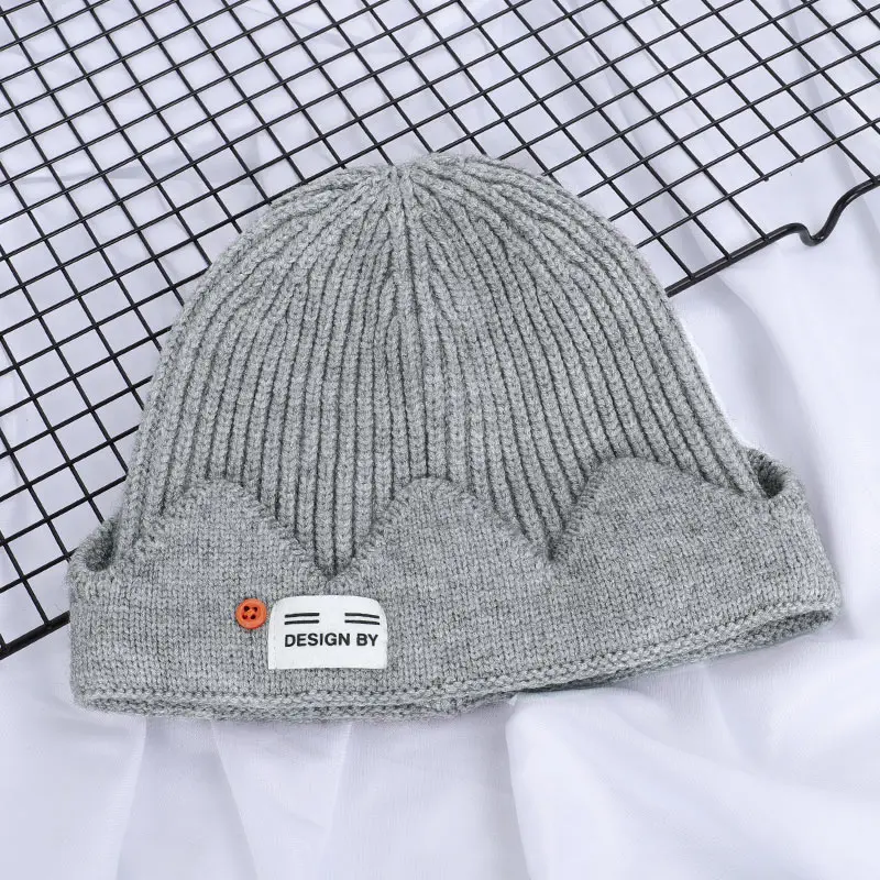Light Gray Зимняя шерстяная шапка для мужчин и женщин, костюм джагхеда Джонса ривердейла, зимняя теплая шапка, вязаная шапка с рисунком короны - Цвет: Light Gray