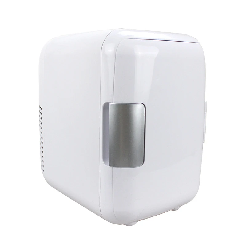 

Mini Fridge, 12V 4 Liters Portable Mini Refrigerator Cooler and Warmer with AC/DC Power Cords, Super Quiet In-Vehicle Freezer fo