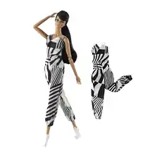 

Geometric Outfit Set for Barbie Blyth 1/6 MH CD FR SD Kurhn BJD Doll Clothes Accessories