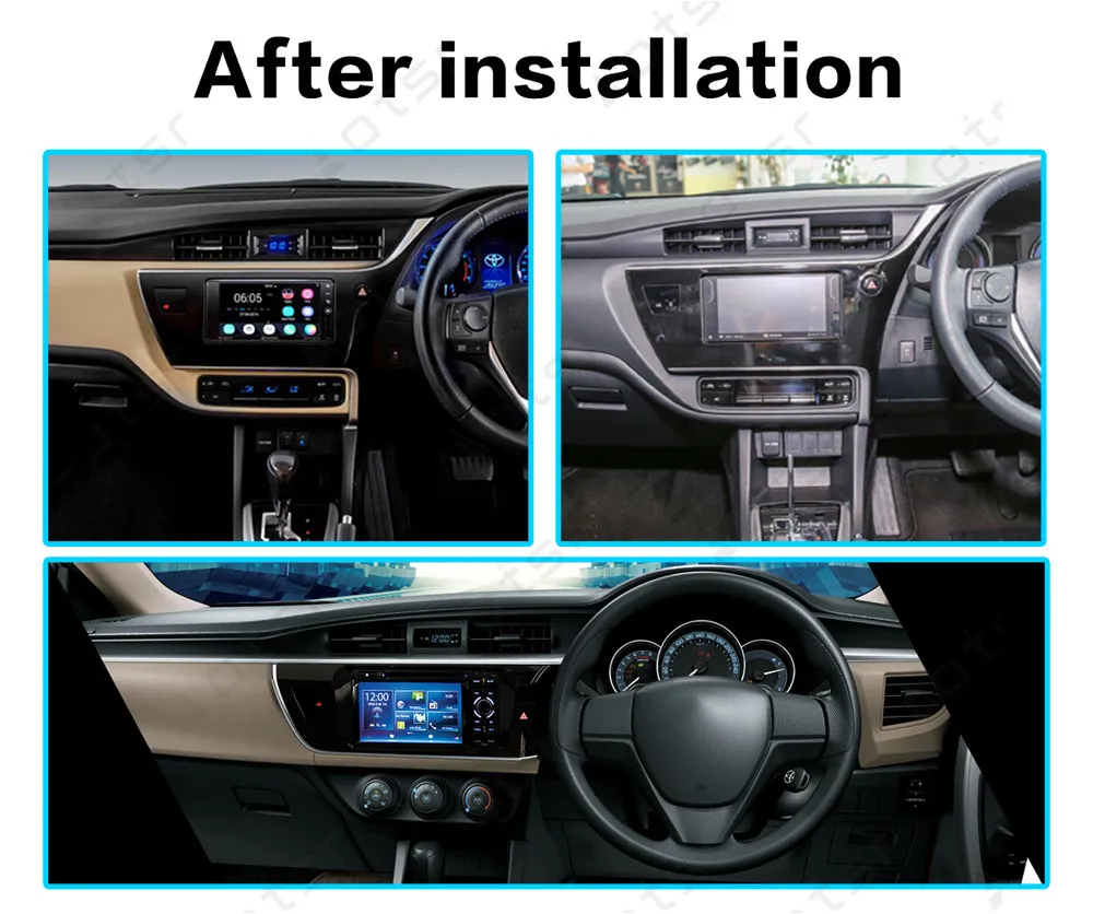 Best Android 8.0 Car GPS navigation car multimedia player For Toyota Corolla 2014 2015 2016 recoder stereo auto Eight Core no DVD 1