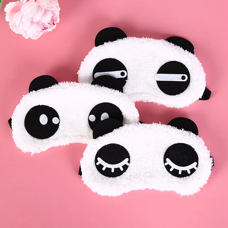 Sleep Cotton Goggles Eye Mask Cute Face Eyeshade Shading Cover Health Care Multi Style | Красота и здоровье