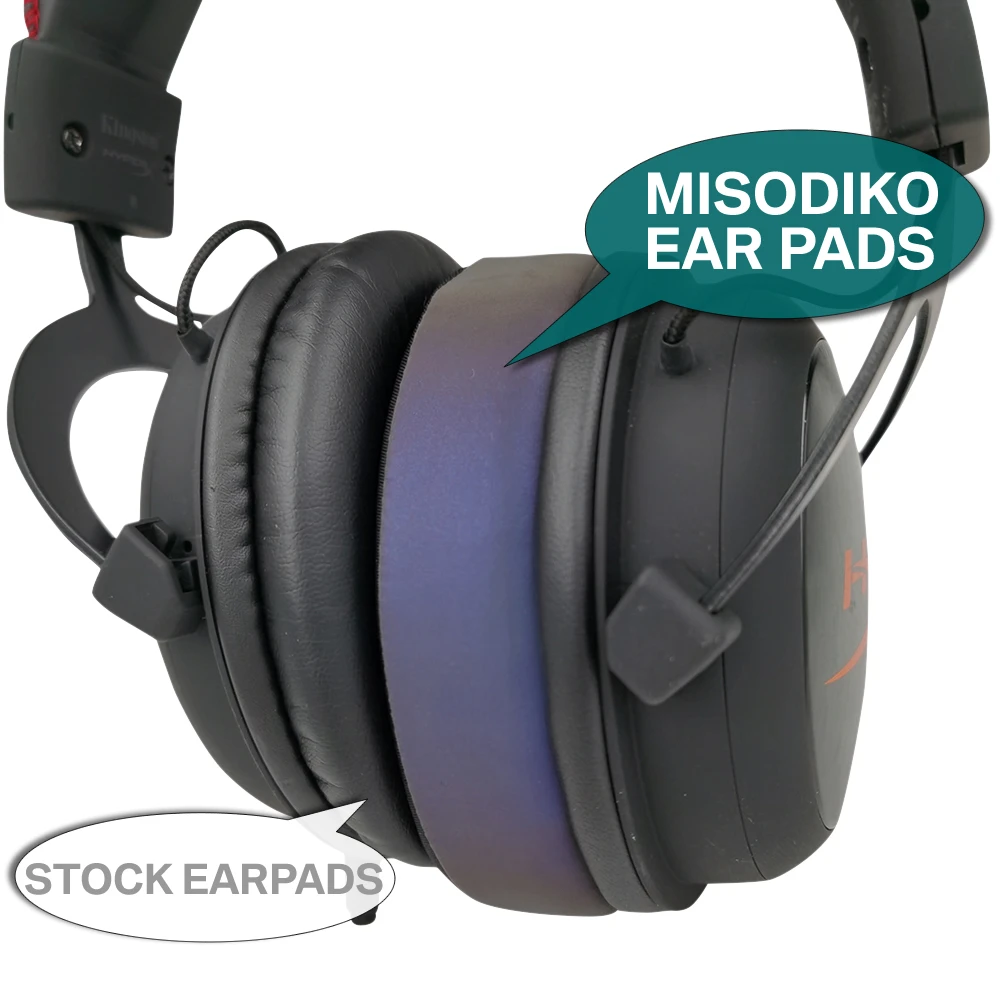 Almofadas de Fone de Ouvido Almofadas de Substituição para Teelseries Misodiko Arctis 5 7 Pro 9x Matéria-prima Confortável 1 - 3 - Image 3