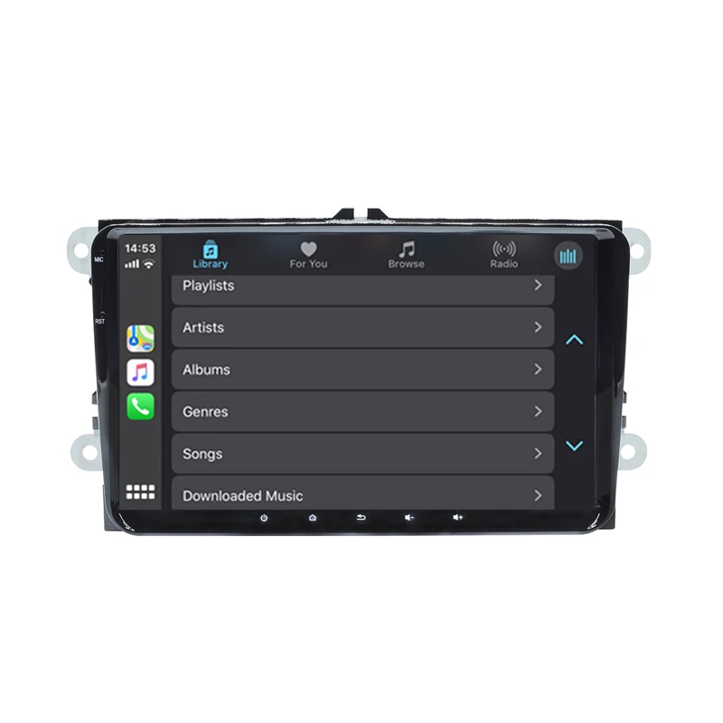 9 дюймовый сенсорный экран Авторадио с CarPlay для VW Passat Jetta Tiguan POLO GOLF Magotan GPS навигация