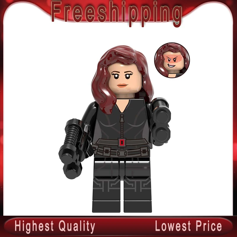 

Endgame Black Widow Iron Man Chitauri Loki Thor Hawkeye Captain America Avengers 4 Building Blocks figure Toy Children XH1274