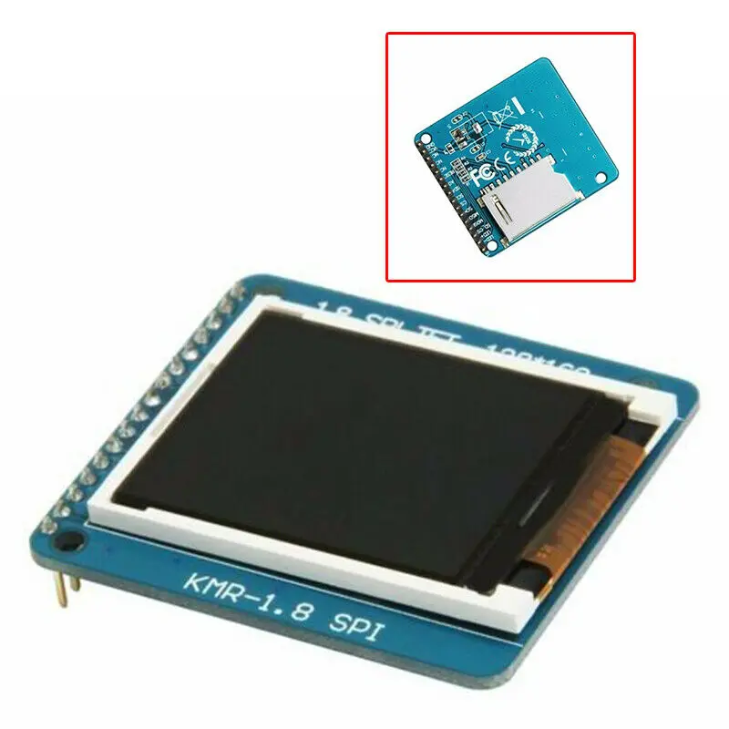 1 8 дюймов ST7735R SPI 128x160 TFT ЖК дисплей модуль с PCB для Arduino 51|Детали и аксессуары