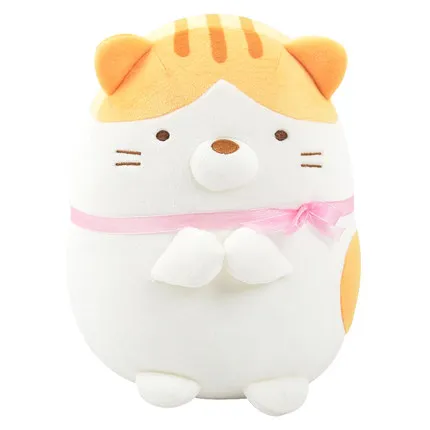New Cute Kawaii Outing Sumikko Gurashi Cat Plush Girl Boys Kids Stuffed Animals Toys For Children Gifts 20CM