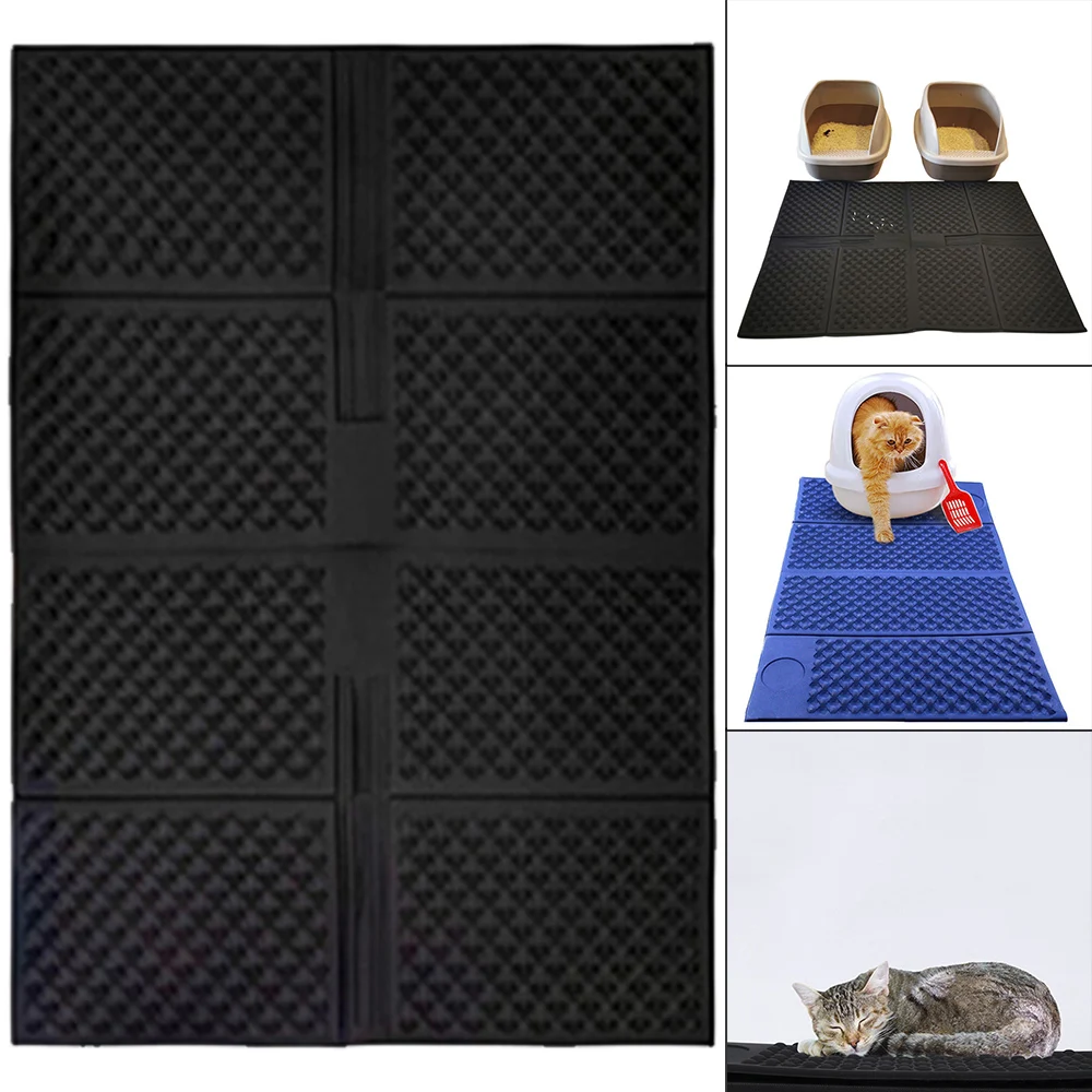 Cat Litter Mat Pet Folding Massage Mattress Moisture-proof Cushion Outdoor Massage Pad new