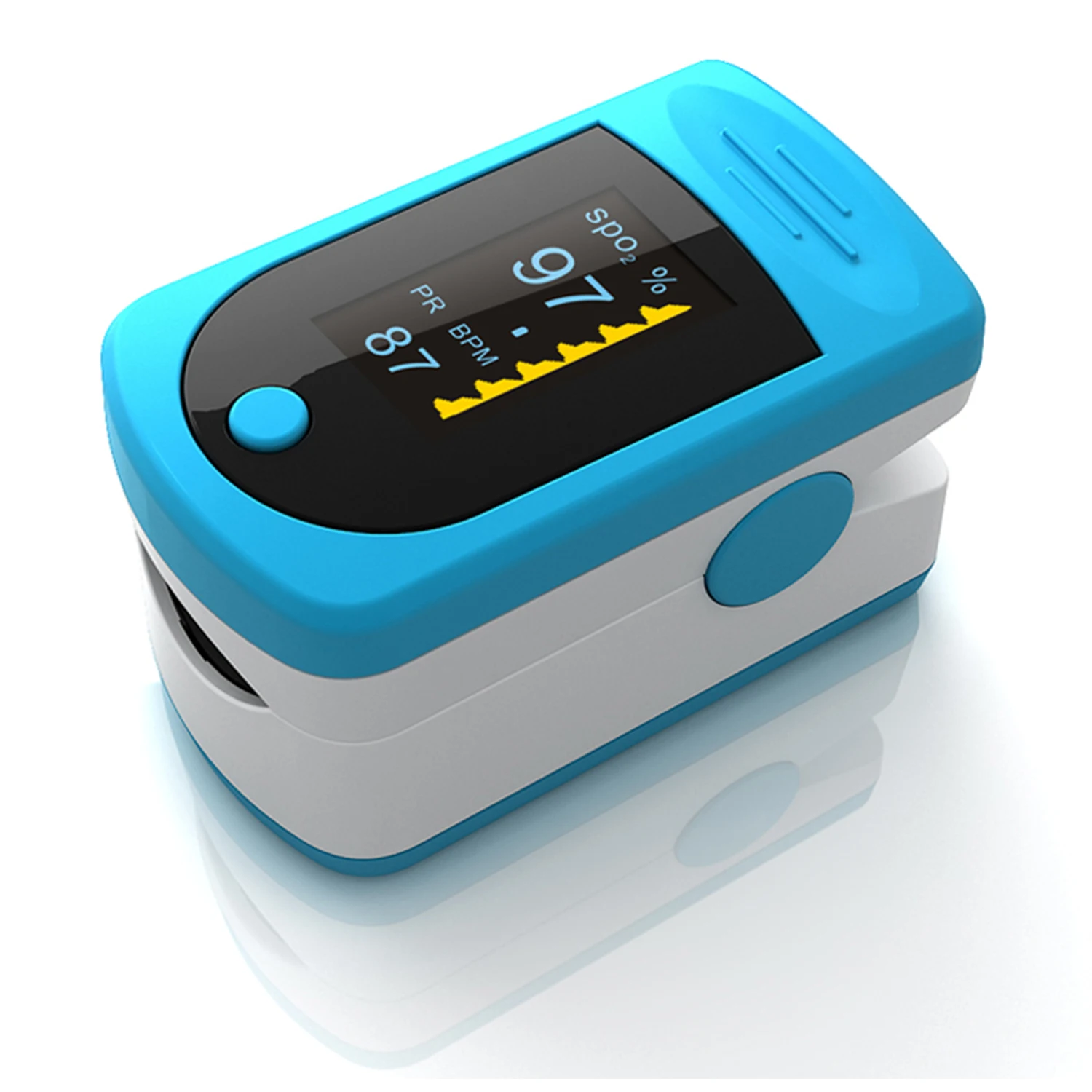

Digital Fingertip Pulse Oximeter OLED Display Blood Oxygen Sensor Saturation SpO2 Monitor Measurement Meter Home Pulse Oximeter