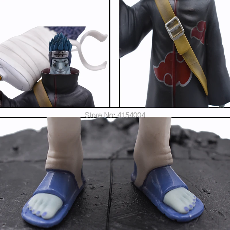 Аниме Наруто Hoshigaki Kisame фигурка Наруто Shippuden фигурка Модель ПВХ Konoha no Kedakaki Aoi Moju коллекционные игрушки 30c
