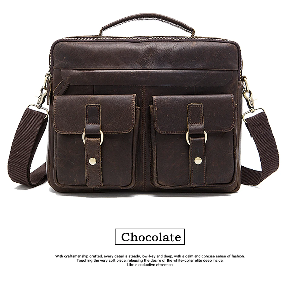 Роскошный брендовый мужской портфель для работы/офиса, мужские сумки из натуральной кожи, сумка для ноутбука, деловая Повседневная сумка