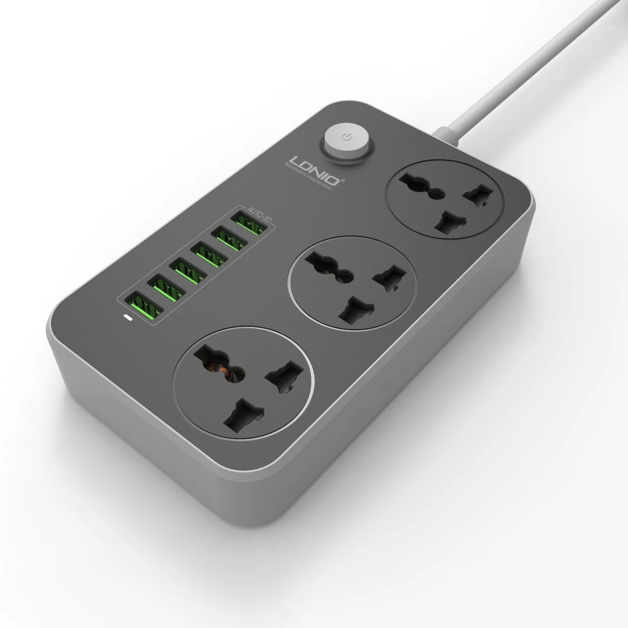 

Ldnio Force Denau Patch Board 3.4A6USB Power Strip SC3604 Wiring Board Creative Universal Outlet Strips