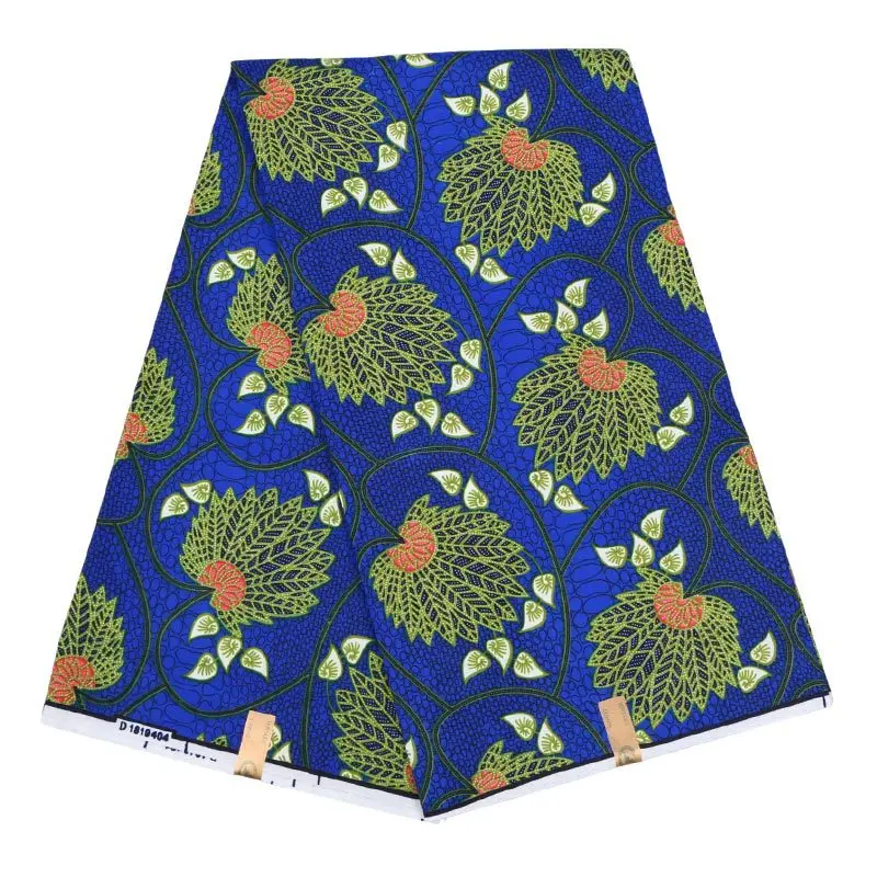 

High Quality dutch Print African Guaranteed nederlands Real Wax Veritable Fabric 100% polyester Nigeria Wax Ankara Fabric