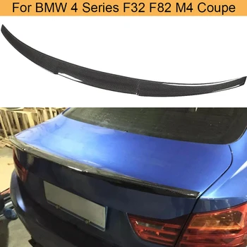 

Car Rear Trunk Spoiler Wing For BMW 4 Series F32 F82 M4 Coupe 2014 - 2019 Rear Trunk Boot Lid Lip Wing Spoiler Carbon Fiber