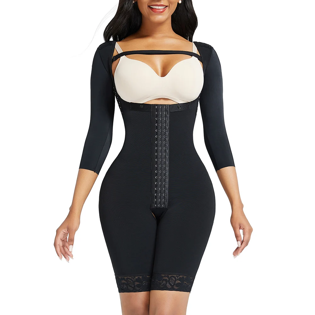 Full Body Shaper Bodysuit Colombian Reductive Girdle Butt Lifter Waist Trainer Slimming Shapewear Post Liposuction Thigh Trimmer tummy tucker for women