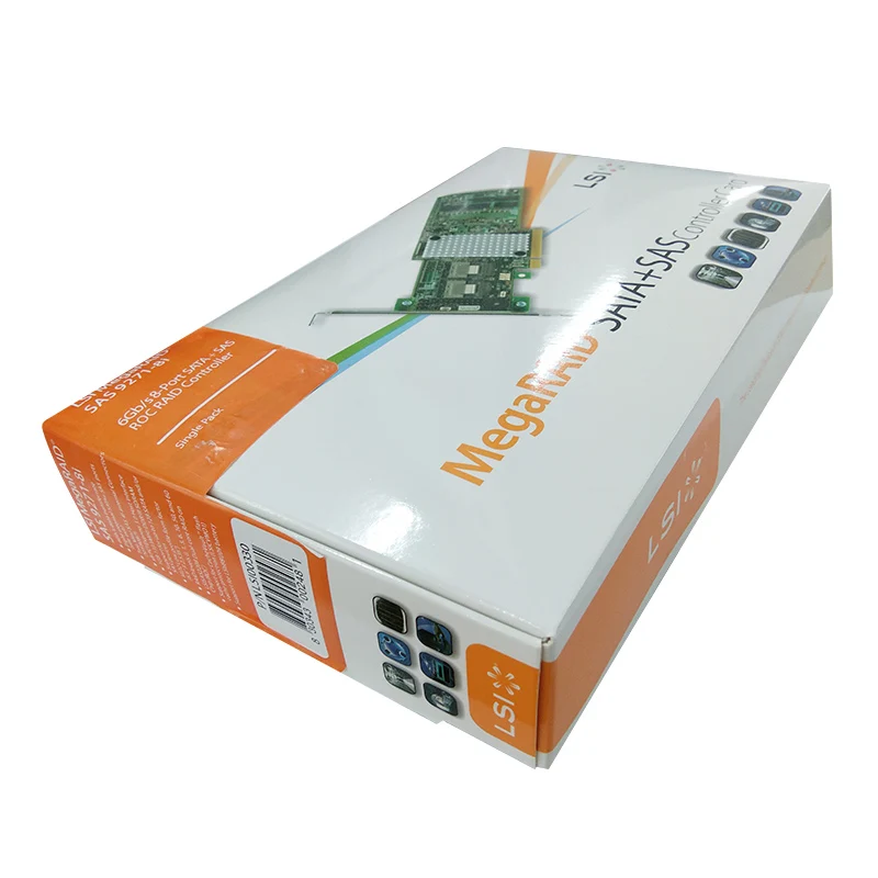 LSI MegaRAID SAS 9271 8i LSI00330 8 портов Int 6 Гбит/с SATA / Raid 1 ГБ кэш карта контроллера|Платы