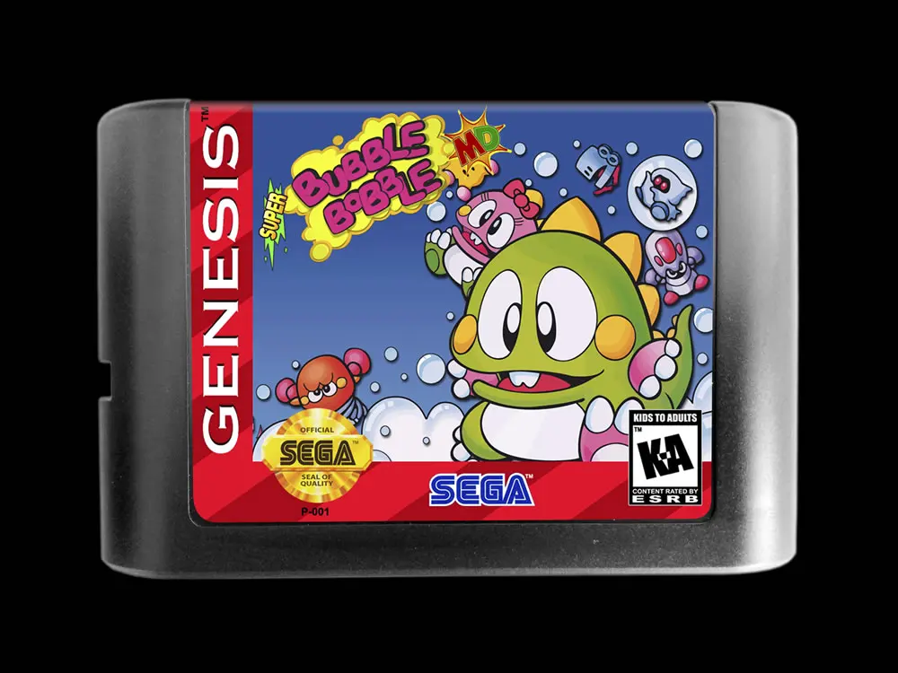 Игра Genesis: супер пузырьковый поплавок (версия США! Английский язык!)