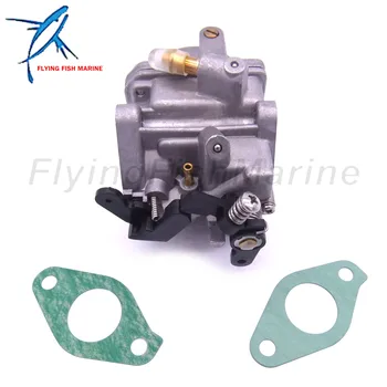 

3303-8M0053668 Carburetor Assy and 27-803508013 Carburetor Gasket for Mercury Mariner 4-stroke 6HP Boat Engine