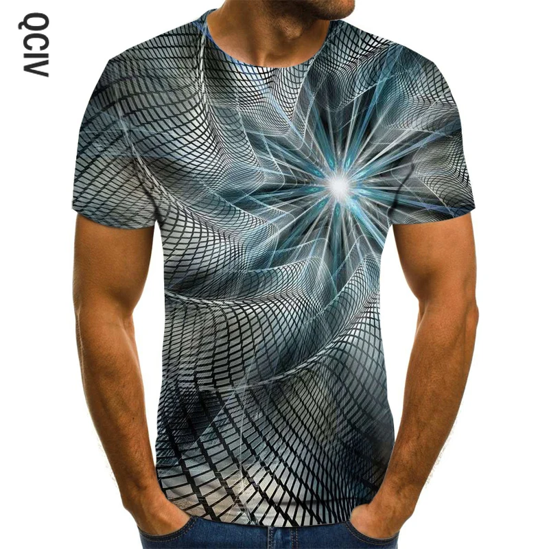 Fun 3D men's T-shirt black three-dimensional graphic T-shirt men's casual tops summer fashion O-neck shirt plus size streetwear Fun 3D men's T-shirt black three-dimensional graphic T-shirt men's casual tops summer fashion O-neck shirt plus size streetwear