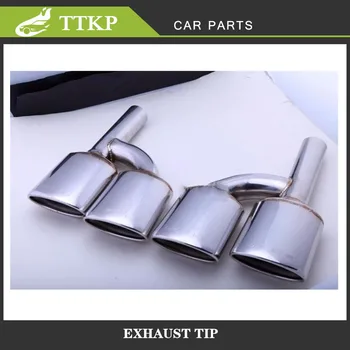 

Stainless steel exhaust pipe tip muffler exhaust tail pipe for Mercedes-Benz W204 2004-2007 Mercedes-Benz W204 AMG C63 front