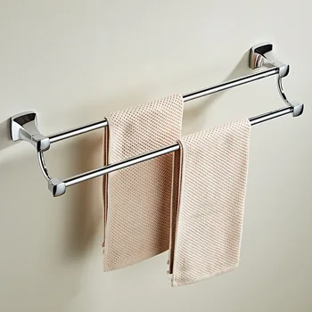 

Stainless steel towel rack, towel rack, double thick bathroom, bathroom storage rack pendant