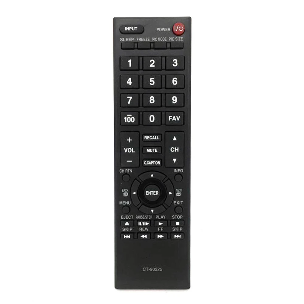 

New Replace CT-90325 For Toshiba TV Remote Control 39L2300U 39L1350U 50L2300U