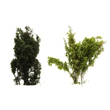 Plant Model Tree Toy Green Simulation Plant Building DIY Scene Production Yellow Green / Green Train Building lok yee 6508 intelligence improving building block toy blue green yellow red
