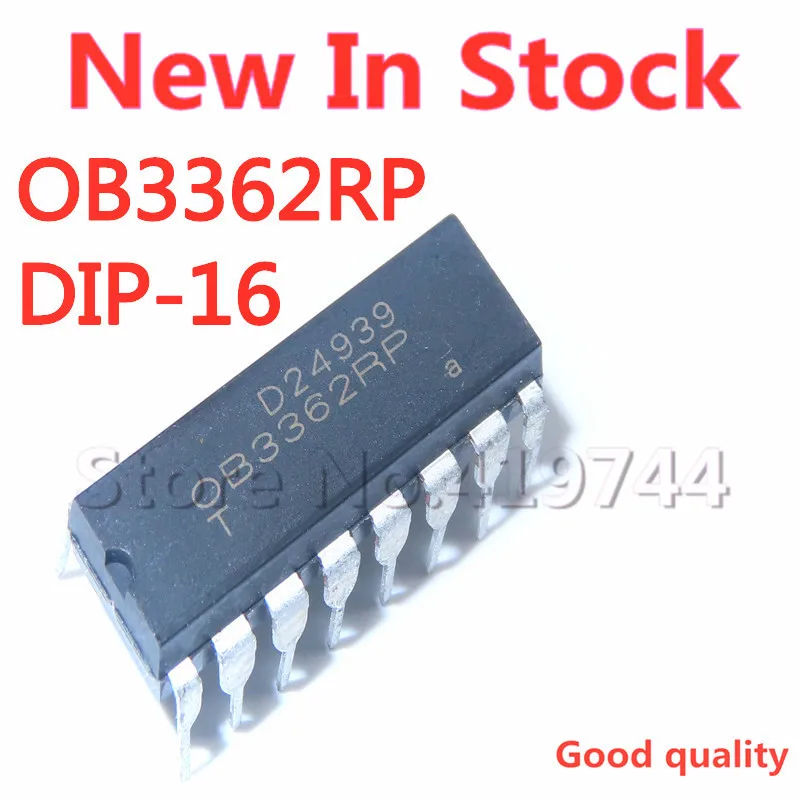 

5PCS/LOT OB3362RP OB3362 DIP-16 LED power board backlight IC In Stock NEW original IC