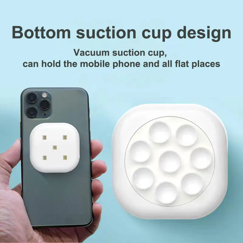 

Sucker UVC Germicidal Box Mini Rechargeable Sterilizer UV Lamp Portable For Smart Home Clean Kill Mites