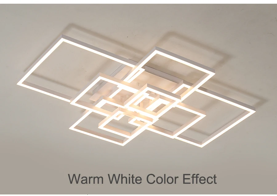 Living room led ceiling lights bedroom simple lamp atmosphere home fashion creative personality led Indoor lamp