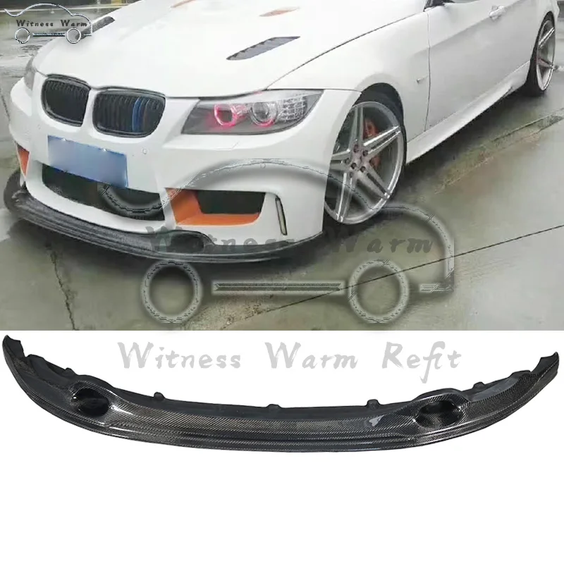 Передние разветвители для губ из углеродного волокна спойлер BMW 1 серии E82 E87 м