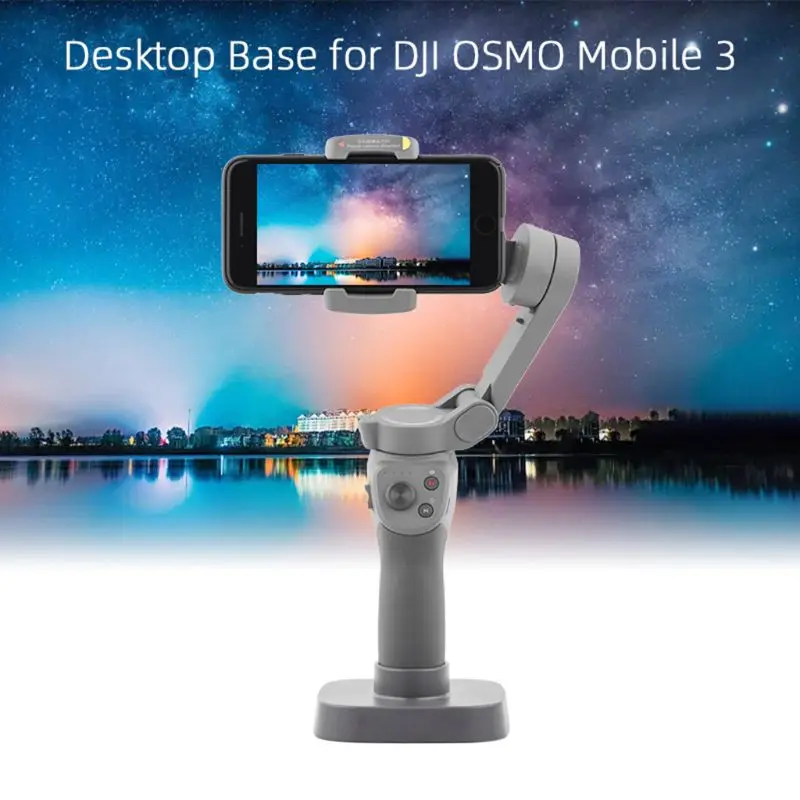 Для DJI Osmo Mobile 3 настольная база ручной карданный кронштейн Подставка аксессуары 28TE