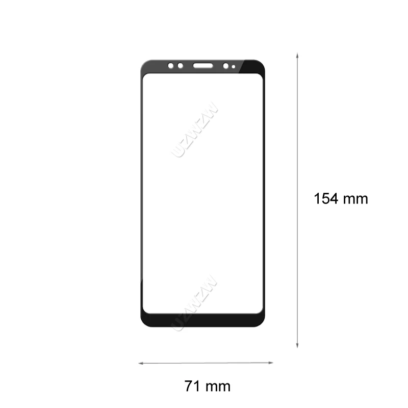 2 шт. для Xiaomi Mi A2 стекло полное покрытие закаленное Защита экрана твердость 9H