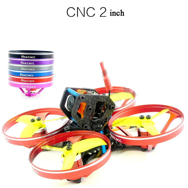 

Hot 4PCs CNC 2inch Propeller Guard Prop Protection Cover Ring Full Round Blade Fr 88mm 100mm Micro Drone FPV Racing Frame Rack