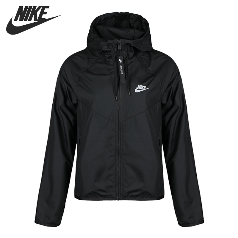 Cualquier esperanza Poner Nueva chaqueta deportiva con capucha para mujer NIKE AS W NSW WR  JKT|Chaquetas para running| - AliExpress