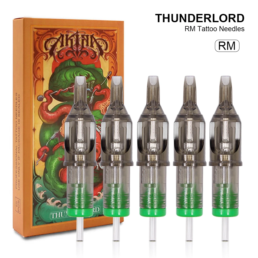 

0.35mm RM Tattoo Needle Cartridge Disposable Safety Tattoo Needles for Cartridge Tattoo Machine Grips 5RM/7RM/9RM/11RM/13RM/15RM