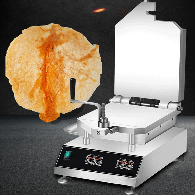Fossil Cake Machine EC-300 Pancake Machine Popular Pancake Snack Making Seafood Pancake Oracle Seafood Fossil Cake 2