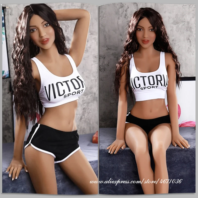 Реалистичная полностью Силиконовая секс-кукла 155 см Вагина анальный мастурбатор