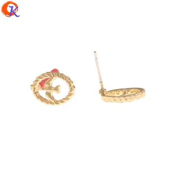 

Cordial Design 100Pcs 9*12MM Jewelry Accessories/Earrings Stud/Hand Made/Oval Loop Shape/Earring Findings/DIY Jewelry Making