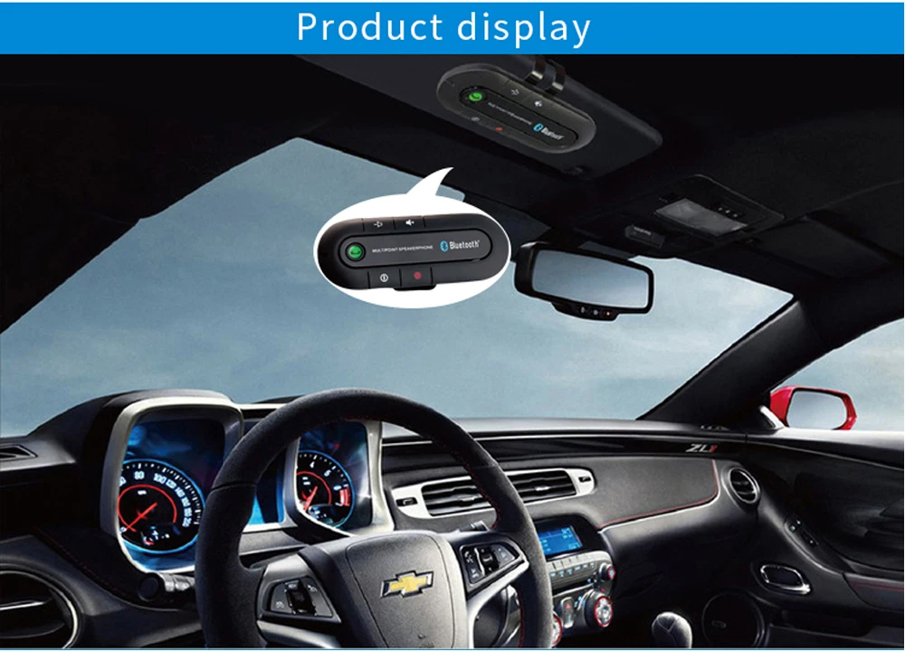 Многофункциональный Bluetooth приемник автомобильный mp3U диск музыкальный плеер Солнцезащитный козырек автомобильный Bluetooth hands-free голосовой вызов fm-передатчик